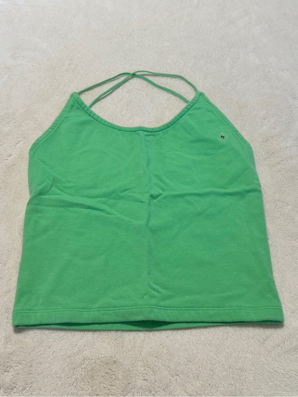 (NWT) AMERICAN EAGLE CRISS CROSS CAMI TANK GREEN